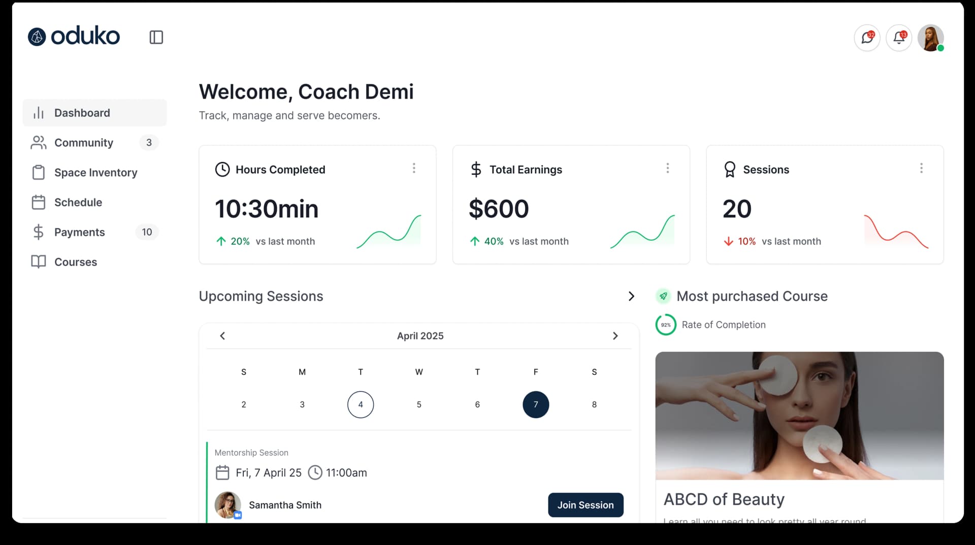 Personalized Dashboard